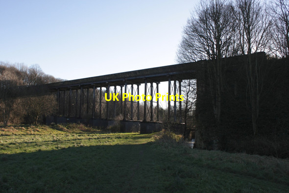 Photo 6"x4" Station Road Viaduct, Cleckheaton Cleckheaton c2012