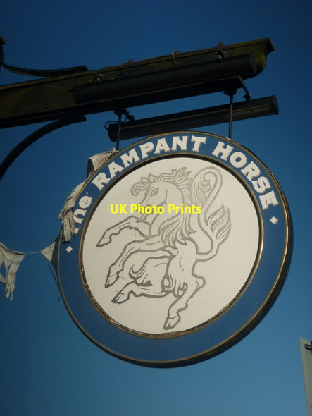 Photo 6"x4" The Rampant Horse, Orchard Park Estate, Hull Cottingham\/TA0432 c2012 P3