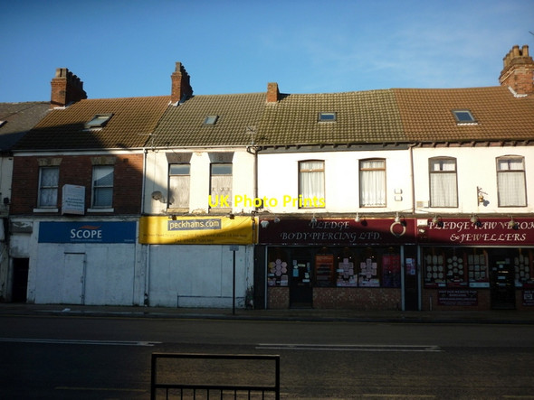 Photo 6"x4" Shops on Holderness Road, Hull Kingston upon Hull c2012