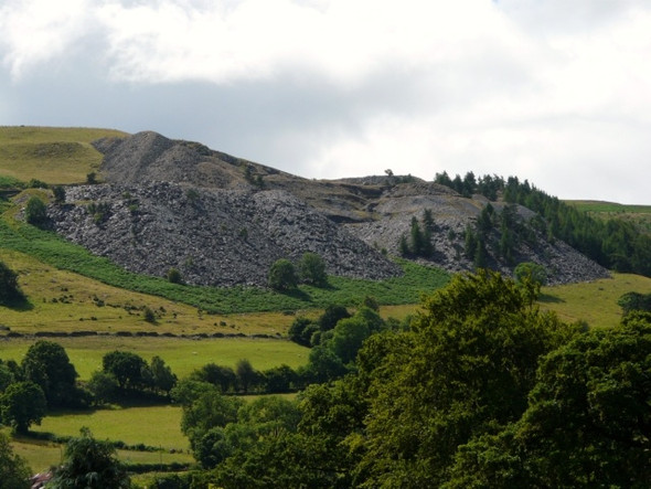 Photo 6"x4" Penarth Slate Quarry Carrog\/SJ1043 c2008
