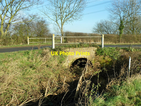 Photo 6"x4" Bridge on Church Road West Hanningfield c2012