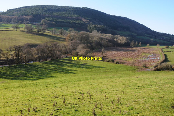 Photo 6"x4" The Monnow valley White Rocks c2012