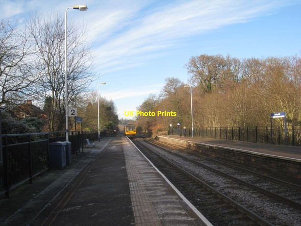 Photo 6"x4" A Hexham train departs from Riding Mill Station Broomhaugh c2012