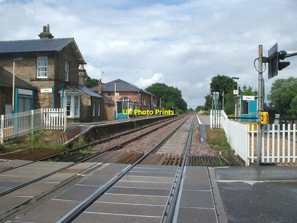 Photo 6"x4" Hutton Cranswick railway station, Yorkshire Hutton Cranswick c2009