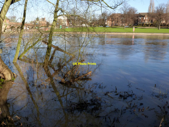 Photo 6"x4" River Trent at Wilford Bridge  West Bridgford c2012