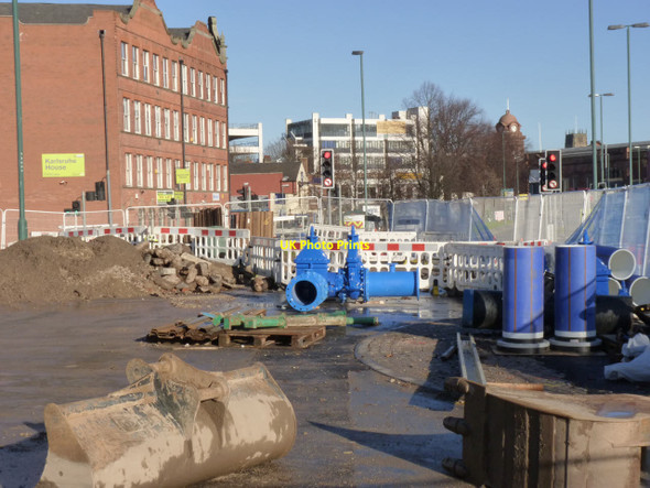 Photo 6"x4" New valves  West Bridgford c2012
