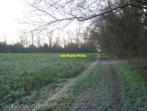 Photo 6"x4" The Viking Way entering, Coleby Coleby\/SK9760 c2012