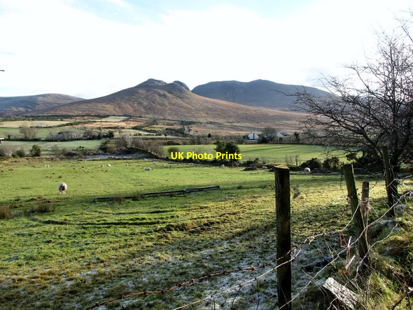 Photo 6"x4" Farmland in the Rocky River valley Hilltown\/J2128 c2012