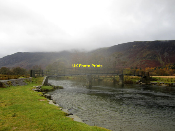 Photo 6"x4" The Chinese Bridge Grange\/NY2517 c2012