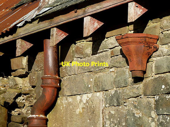Photo 6"x4" A detail on the building at Twislehope Hope Gorrenberry c2012
