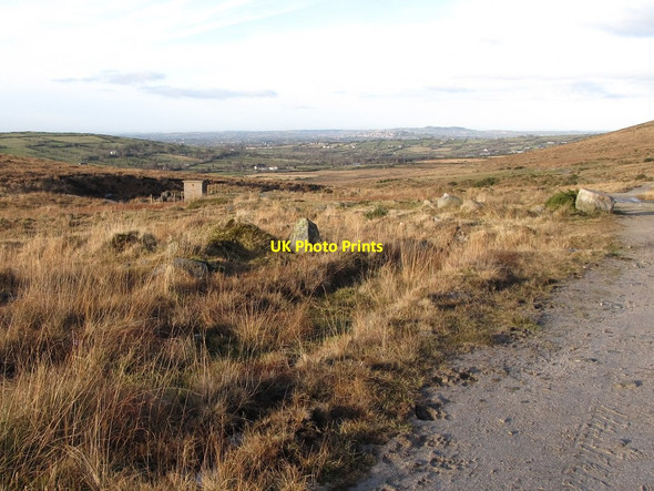 Photo 6"x4" Gauging station at the weir on Rocky Water river Hilltown\/J2128 c2012
