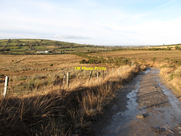 Photo 6"x4" The dog-leg section of the Hen Trail Hilltown\/J2128 c2012