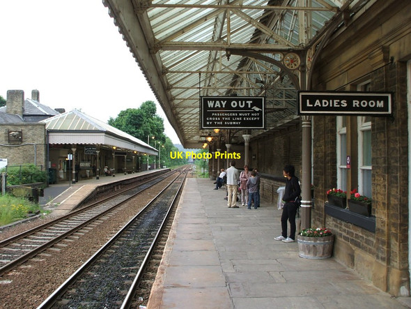 Photo 6"x4" Hebden Bridge railway station, Yorkshire Hebden Bridge c2008