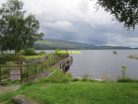 Photo 6"x4" Inverbeg Jetty Inverbeg c2012
