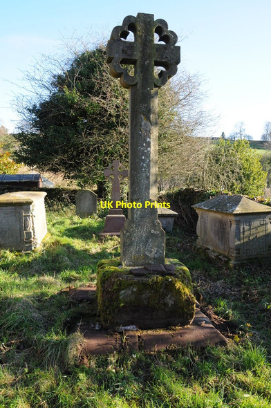 Photo 6"x4" Preaching cross, Garway Garway c2012