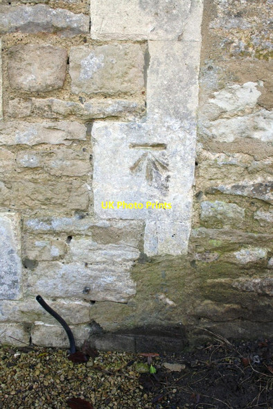 Photo 6"x4" Benchmark on #10 Mill Street Islip\/SP5214 c2012