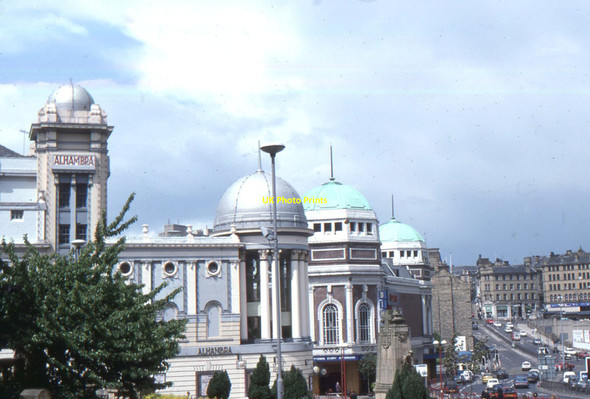 Photo 6"x4" Bradford, city centre and Alhambra Theatre Bradford\/SE1632 c1994
