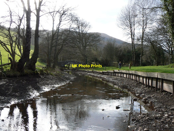 Photo 6"x4" Empty canal Cwmcrawnon c2008