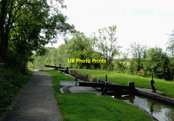 Photo 6"x4" Wilmcote Locks No 42, Warwickshire Stratford-upon-Avon c2012