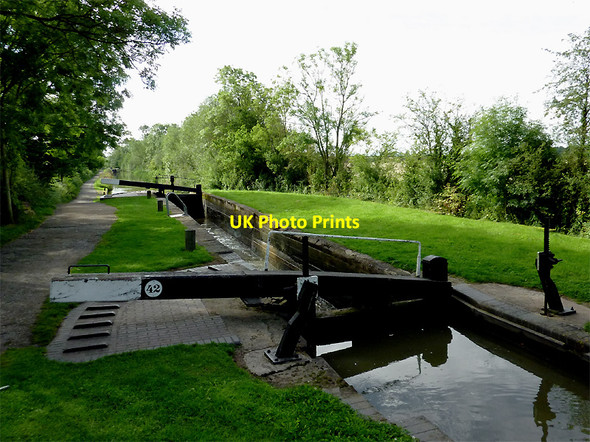 Photo 6"x4" Wilmcote Locks No 42, Warwickshire Stratford-upon-Avon c2012 P1