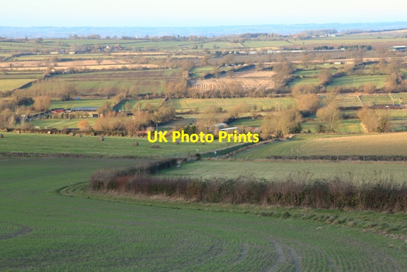 Photo 6"x4" On the Mid-Wilts Way looking towards Well Ground Farm Bratton\/ST9152 c2012