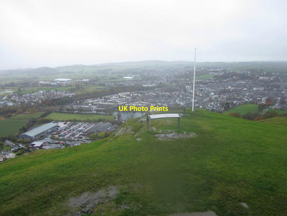 Photo 6"x4" The summit of Hoad Hill Ulverston c2012