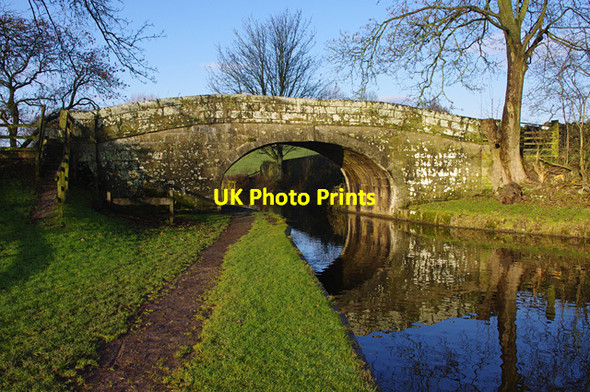 Photo 6"x4" Bridge 134, Lancaster Canal Borwick\/SD5273 c2012