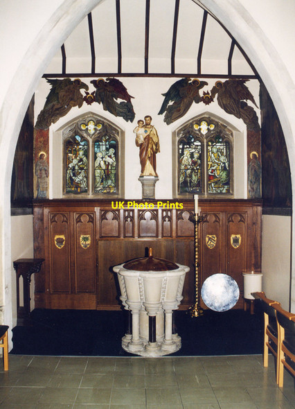 Photo 6"x4" St Edward the Confessor, Windsor - Baptistry Windsor\/SU9676 c1998