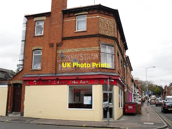 Photo 6"x4" Old painted wall signs, Chester Street Reading c2012