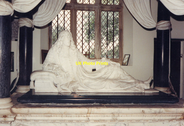 Photo 6"x4" All Saints, Ravenstone - Monument Ravenstone\/SP8450 c1995