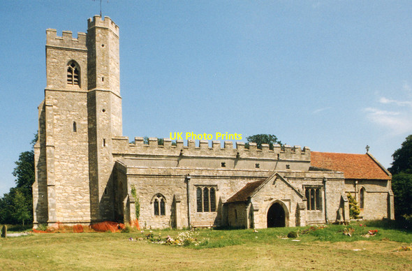 Photo 6"x4" St Peter & St Paul, Dinton Dinton\/SP7610 c1993