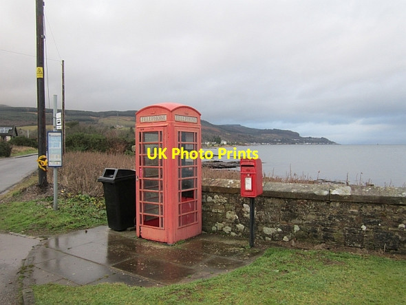 Photo 6"x4" Telephone box, Toward Toward c2012