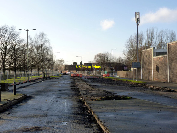 Photo 6"x4" Riverside Way closed  West Bridgford c2012