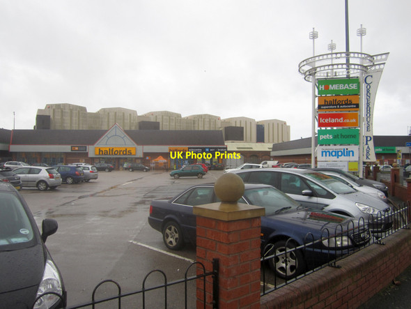 Photo 6"x4" Cornerhouse Park, retail park, Barrow in Furness Barrow-In-Furness c2012