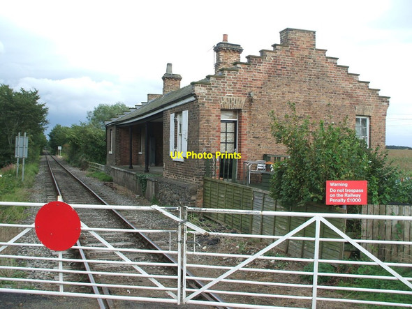 Photo 6"x4" Crakehall railway station (site), Yorkshire Great Crakehall c2008