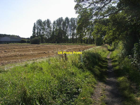 Photo 6"x4" Bridleway to Glebe Farm Duxford\/SU3699 c2012