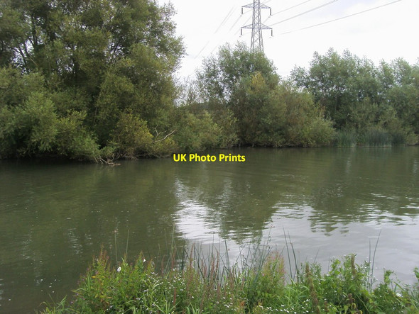 Photo 6"x4" River Thames Lower Radley c2012