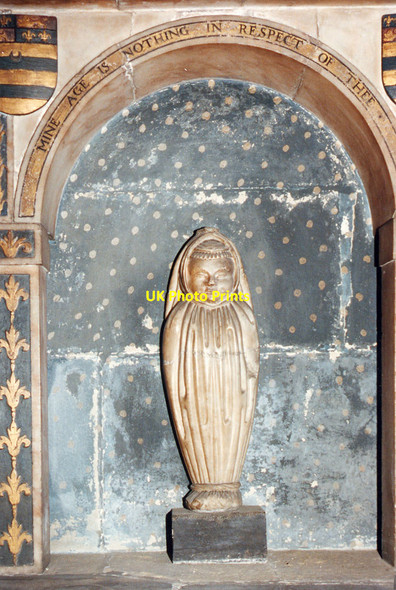 Photo 6"x4" All Saints, Bakewell - Wall monument Bakewell c1991 P1