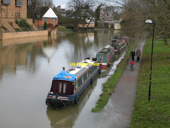 Photo 6"x4" View from Victoria Bridge, Christmas 2012 Cambridge\/TL4658 c2012