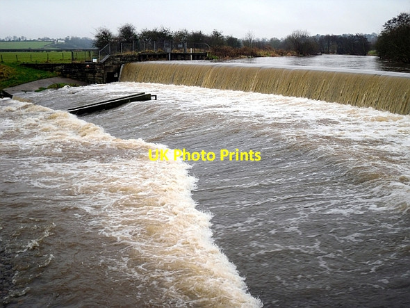 Photo 6"x4" Holme Head Weir Carlisle c2012