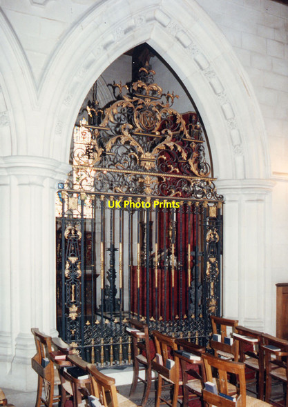 Photo 6"x4" All Saints, Kedleston - Interior Kedleston c1991