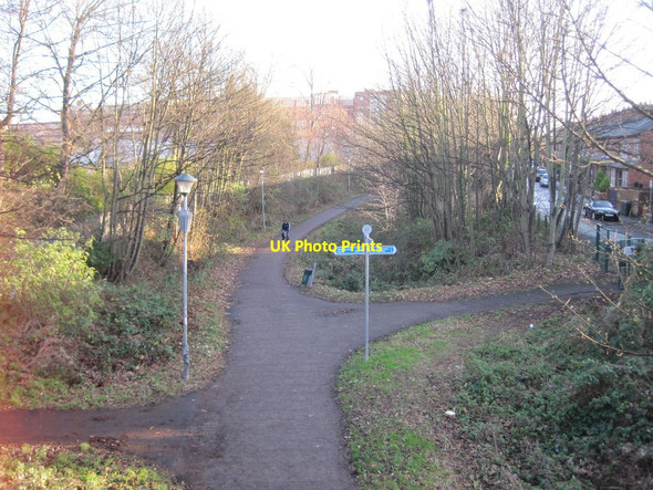 Photo 6"x4" Rowntree Halt railway station (site), Yorkshire York\/SE5951 c2012