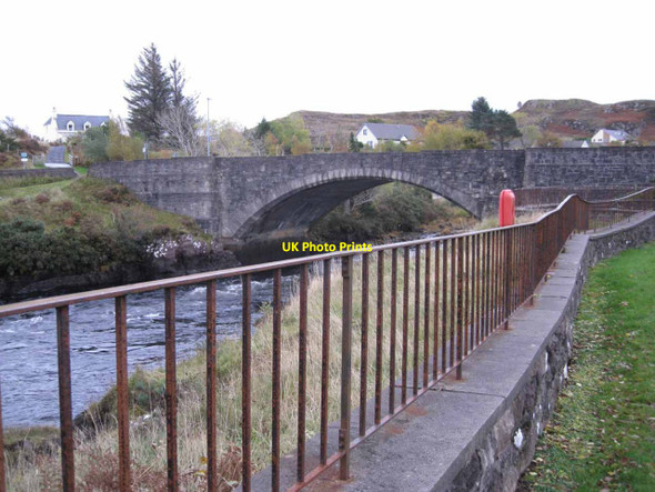 Photo 6"x4" Bridge over the River Ewe Pool Crofts c2012