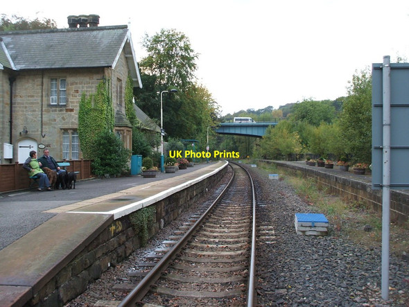 Photo 6"x4" Sleights railway station, Yorkshire Briggswath c2009