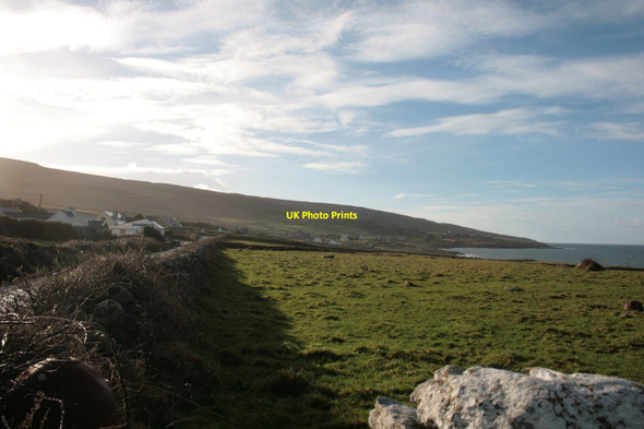 Photo 6"x4" Fields in Fanore Craggagh c2012