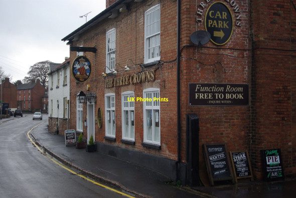 Photo 6"x4" Three Crowns, Wymeswold Wymeswold c2012