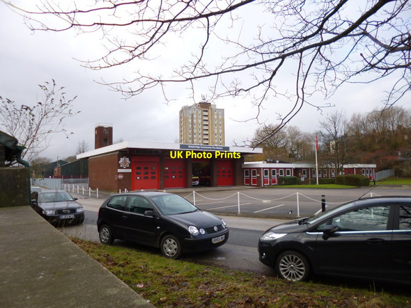 Photo 6"x4" Stalybridge Fire Station Stalybridge c2012