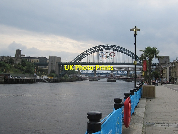Photo 6"x4" River Tyne: Newcastle and Gateshead Newcastle upon Tyne c2012