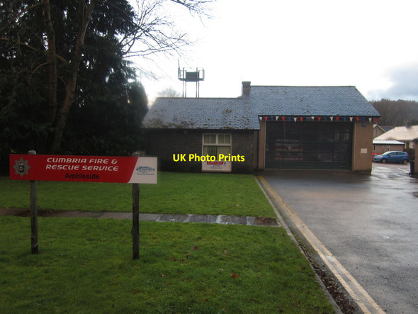 Photo 6"x4" Ambleside Fire Station Ambleside c2012