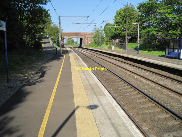 Photo 6"x4" Pegswood railway station, Northumberland Morpeth c2010